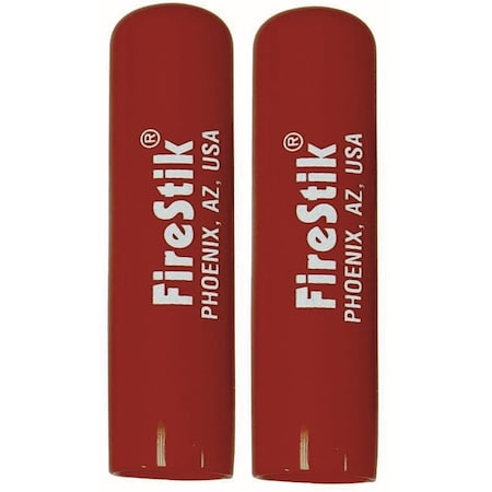 Firestik II Series Plastic Cap, Red, 2PK FST-R